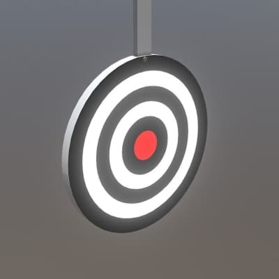 Shooting Range Target 400x400